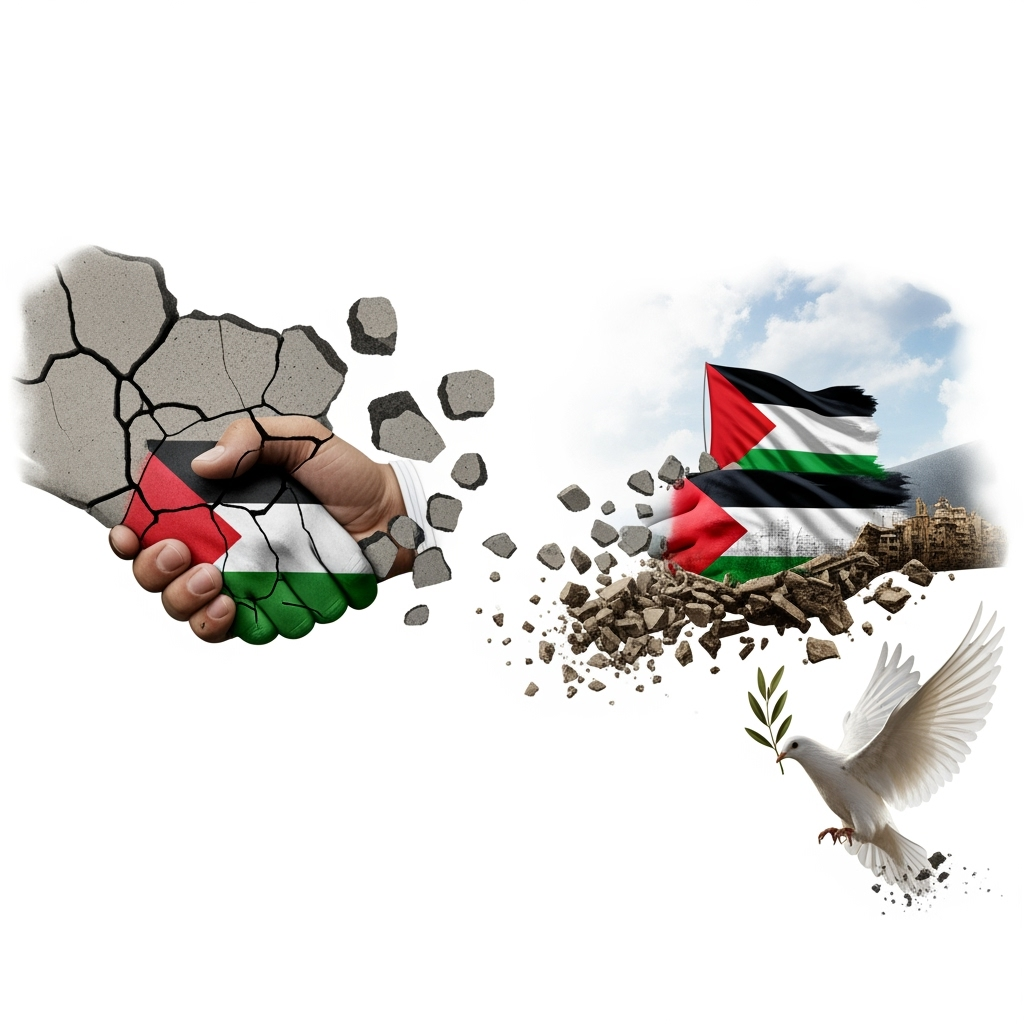 Illustration for: Hamas Agrees to Gaza Ceasefire Proposal