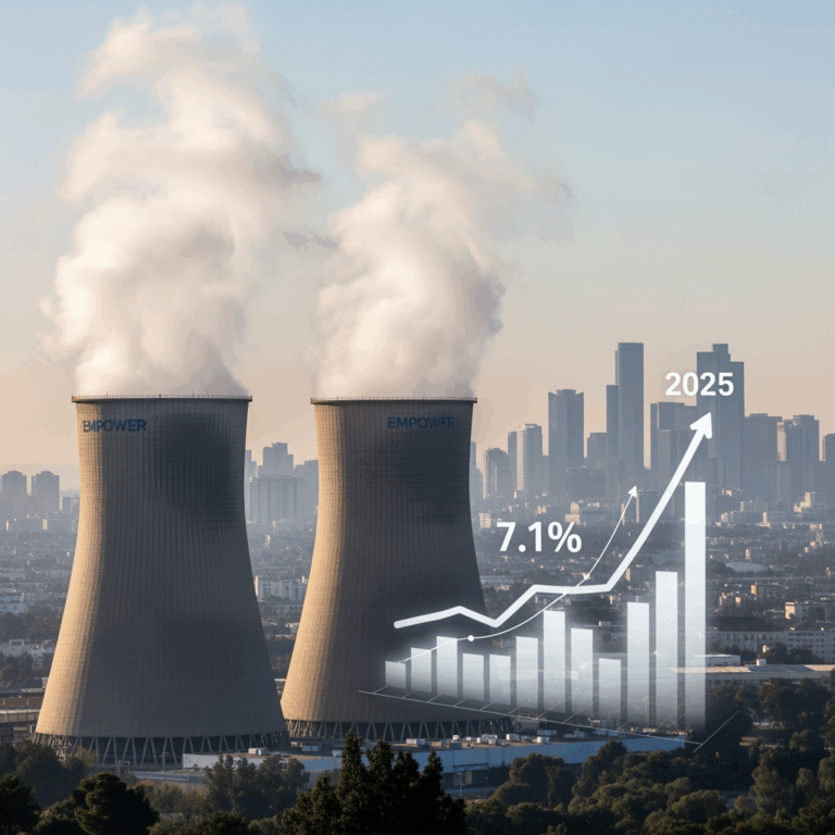 Illustration for: إمباور تسجل زيادة في استهلاك التبريد بنسبة 7.1% في 2025