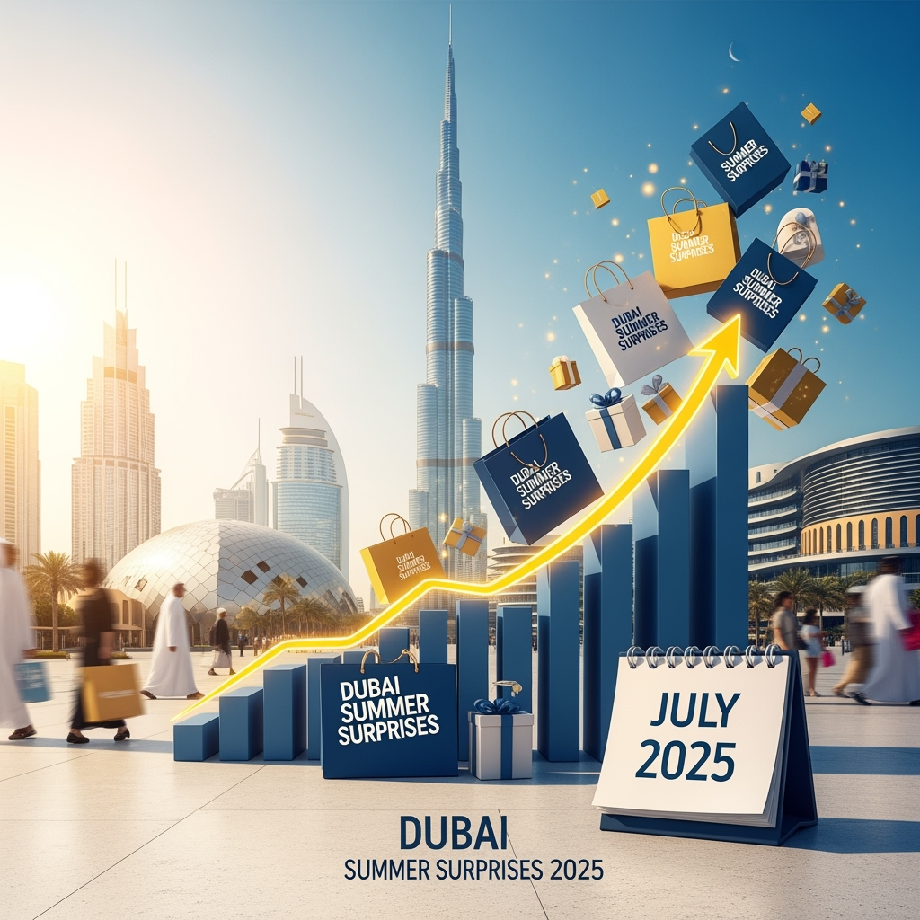Illustration for: نمو اقتصادي غير مسبوق في مفاجآت صيف دبي 2025