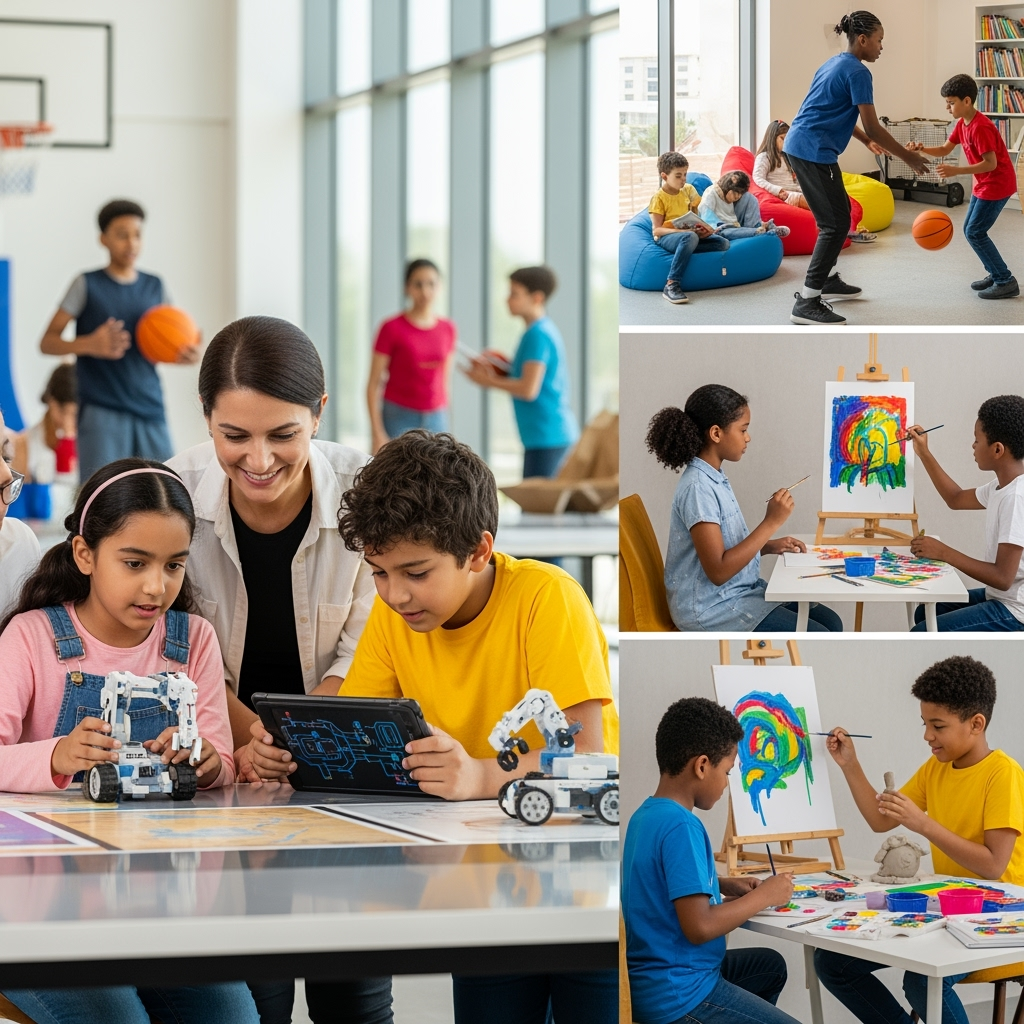 Illustration for: Maximize UAE After-School Activities for Kids