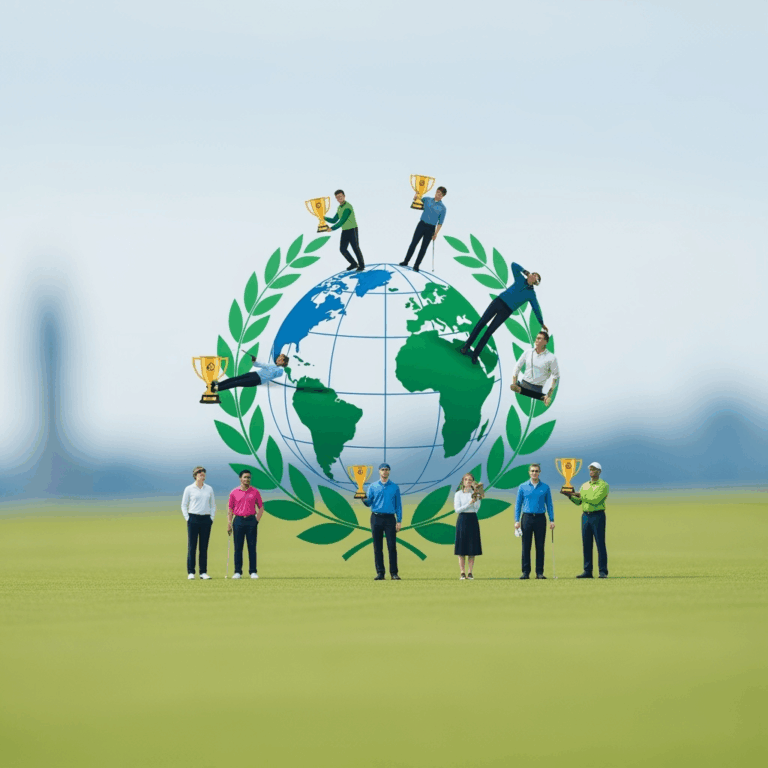 Illustration for: European Tour Sustainability Awards Go Global