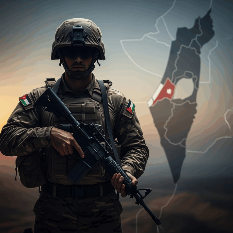 Illustration for: Jordan Reactivates Military Service Amid Israeli Threats