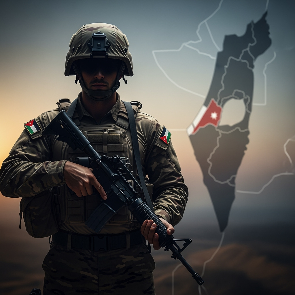 Illustration for: Jordan Reactivates Military Service Amid Israeli Threats