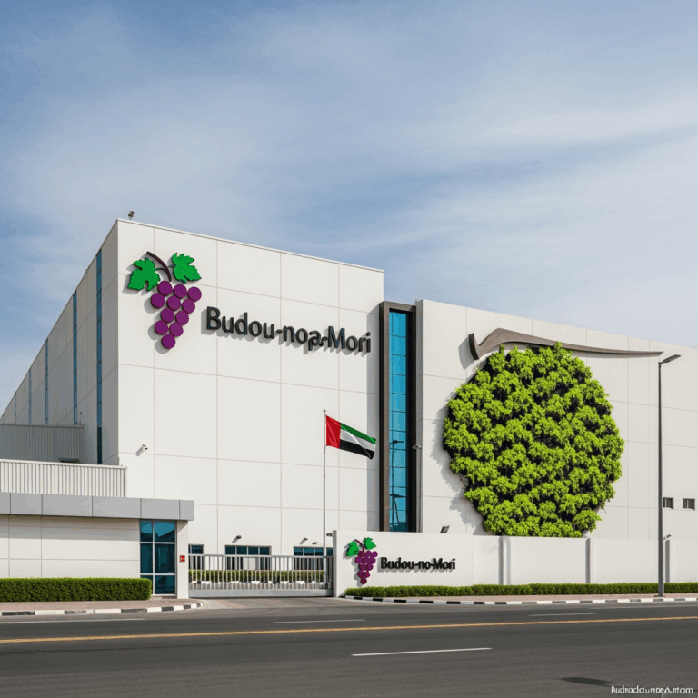 Illustration for: Budou-no-Mori Expands to UAE with Sharjah Factory