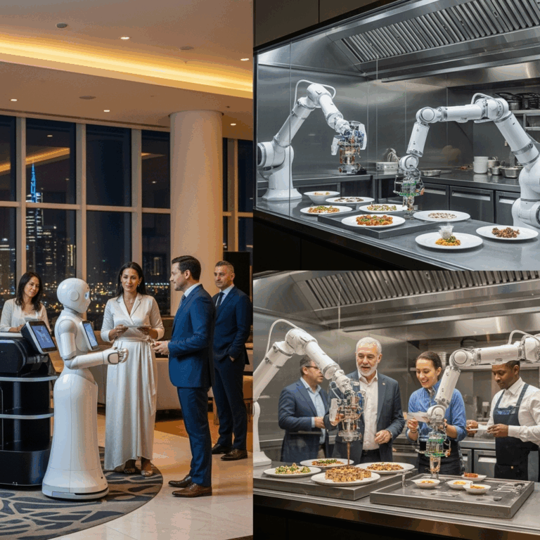 Illustration for: AI Revolution in Dubai's Hospitality and Culinary Scene