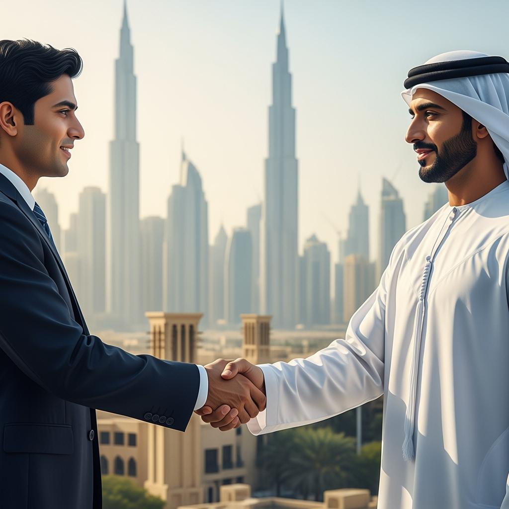 Illustration for: دور مجلس الأعمال الهندي في دبي في تعزيز العلاقات الهندية الإماراتية