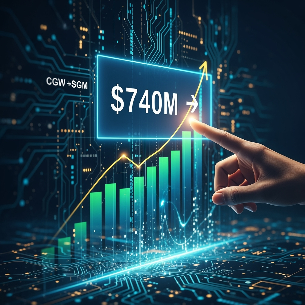 Illustration for: CGW Surpasses $740M, Revolutionizes Investment