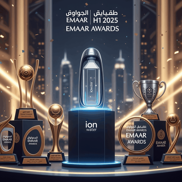 Illustration for: أيون وترسل تتصدر جوائز إعمار للنصف الأول 2025