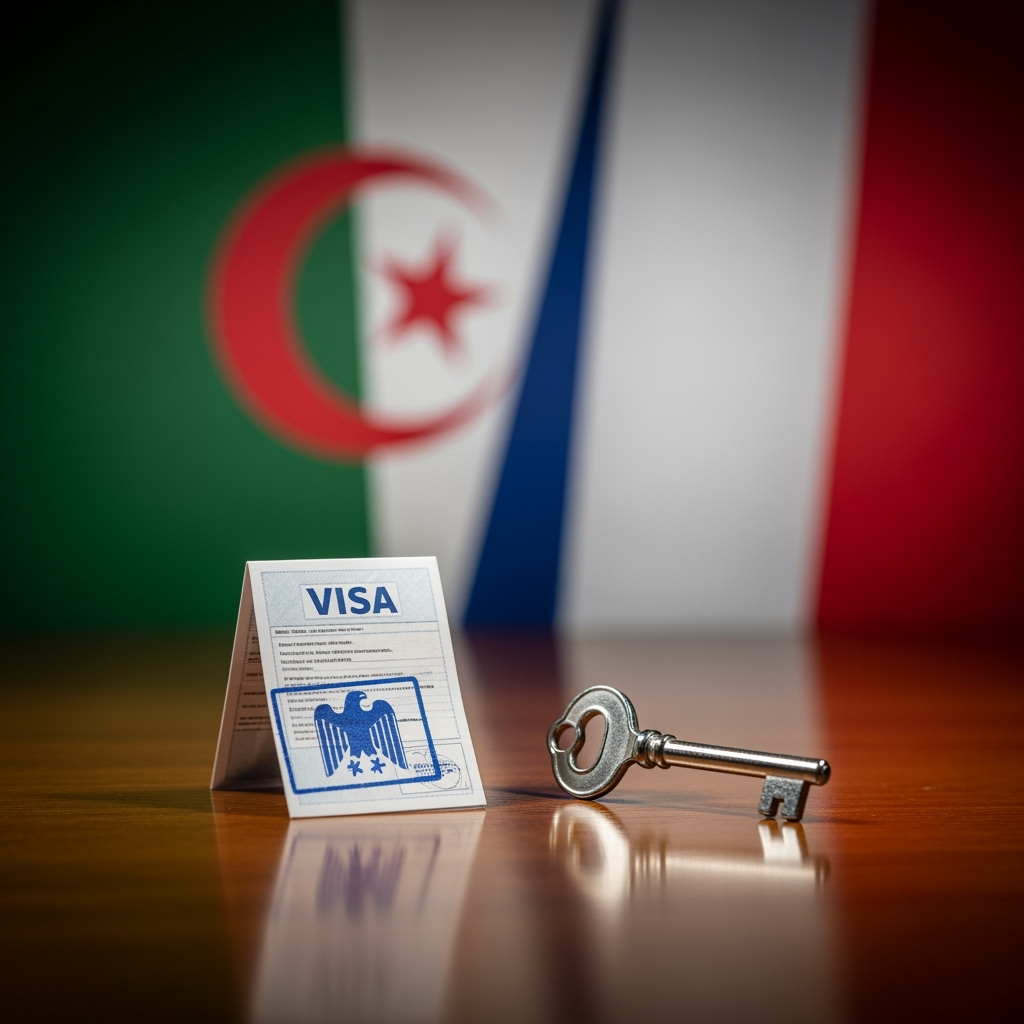 Illustration for: Algeria-France Diplomatic Staffing and Visa Issues
