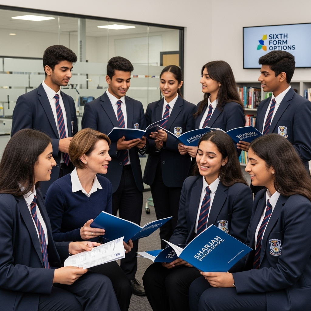 Illustration for: Discover Top Sixth Form at Sharjah English School