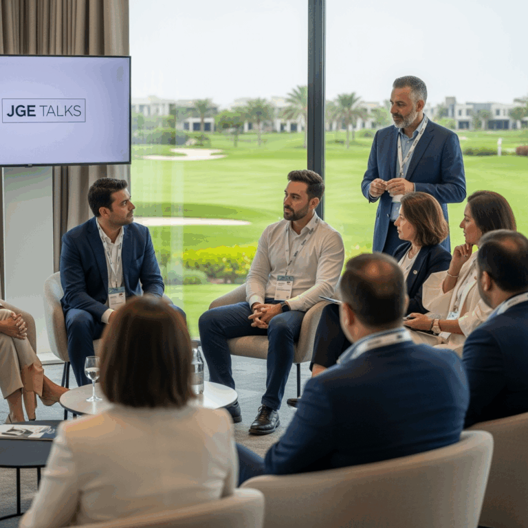 Illustration for: Discover Jumeirah Golf Estates Through 'JGE Talks'