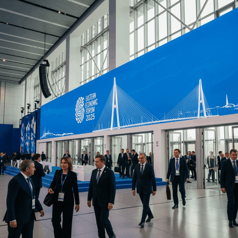 Illustration for: Eastern Economic Forum 2025 Kicks Off in Vladivostok