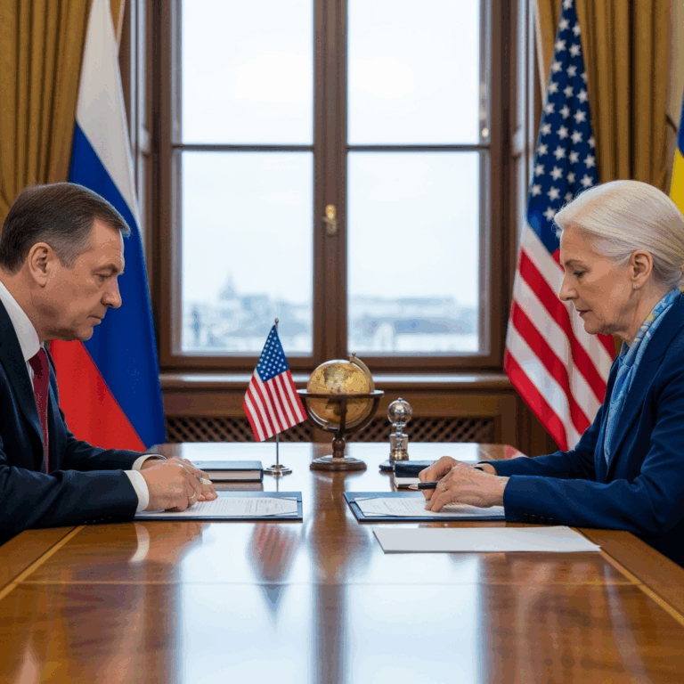 Illustration for: Russia-US High-Level Talks on Ukraine Crisis