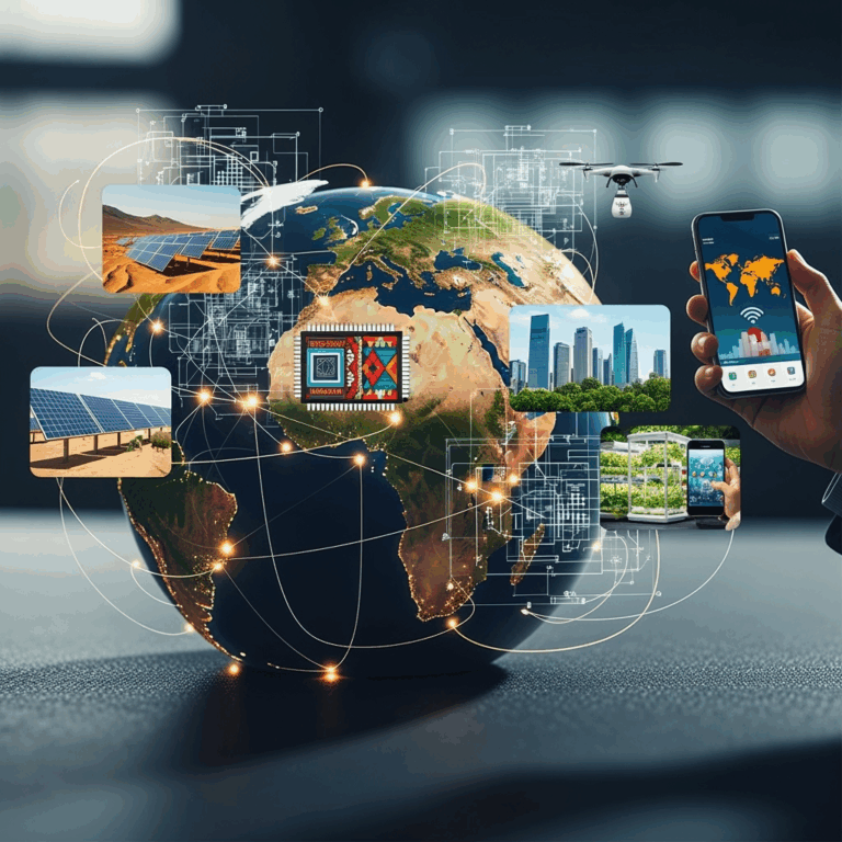 Illustration for: Geopolitical Calculations and Global South Innovations
