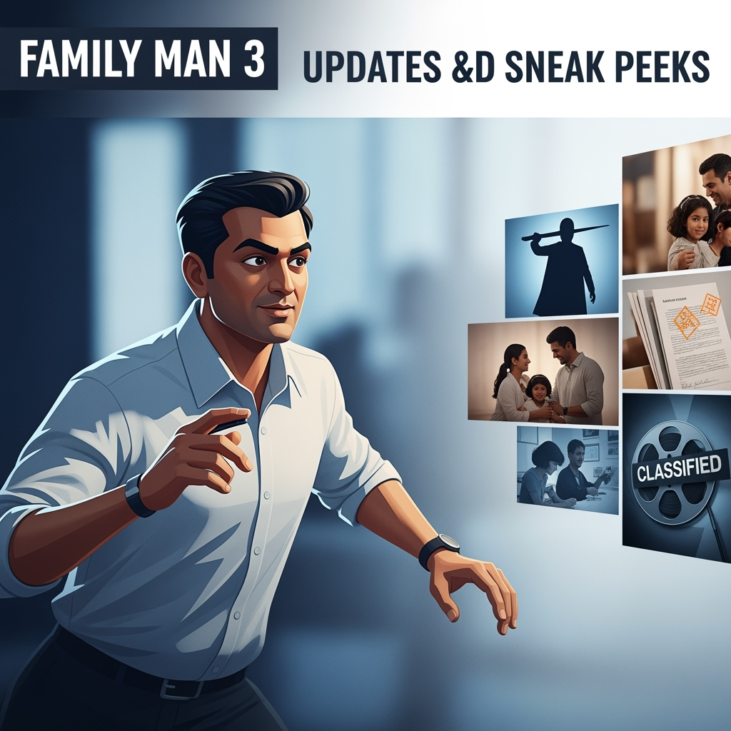 Illustration for: The Family Man 3: Updates and Sneak Peeks