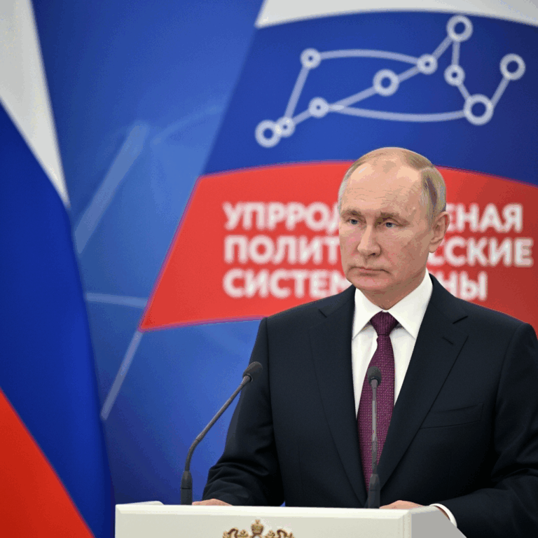 Illustration for: Putin Discusses Political System Strengthening