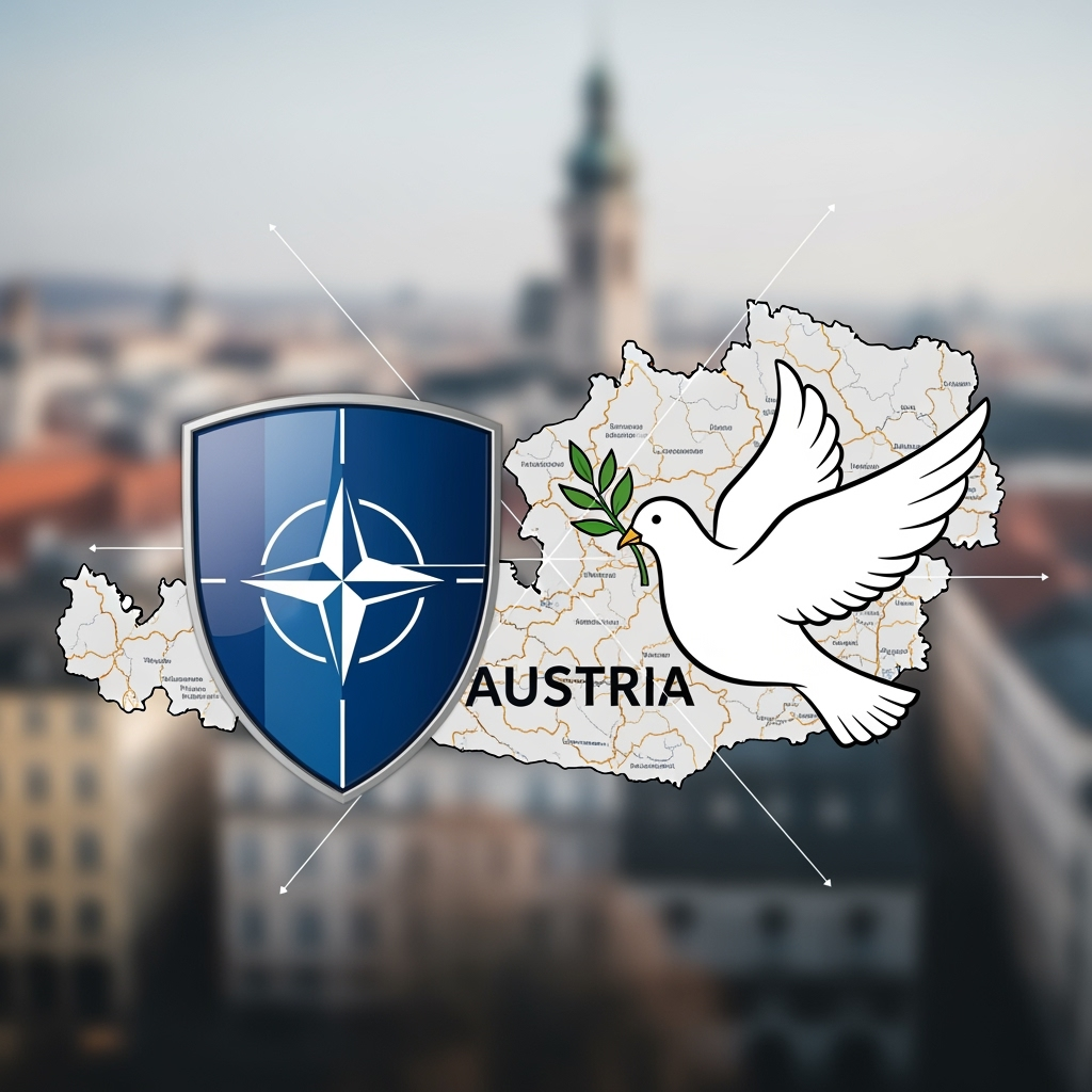Illustration for: Austria's NATO Stance and Neutrality Commitment