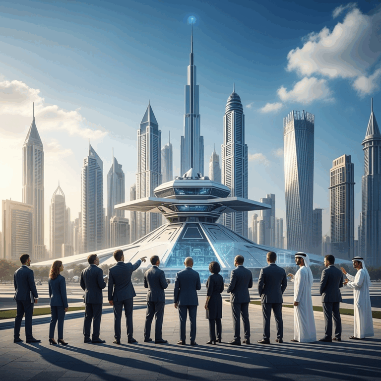 Illustration for: Dubai's 100-Year Flood Defense Project Begins