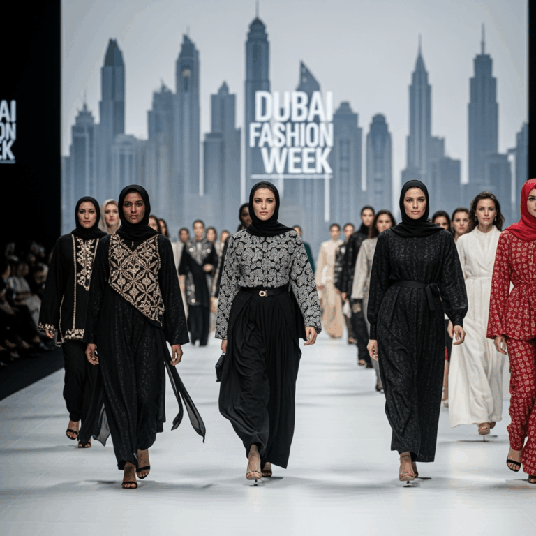 Illustration for: Dubai Fashion Week: A Global Platform for Diversity