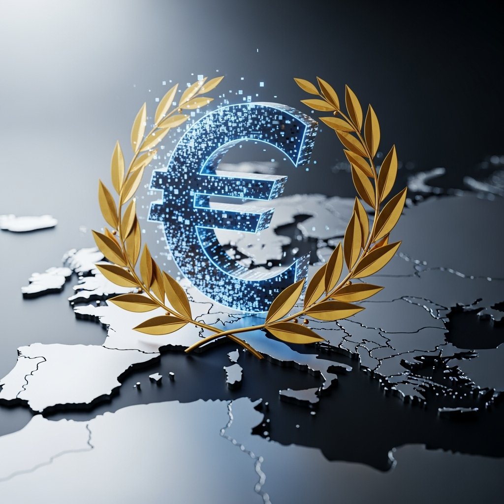 Illustration for: Digital Euro Discussions Focus on Sovereignty