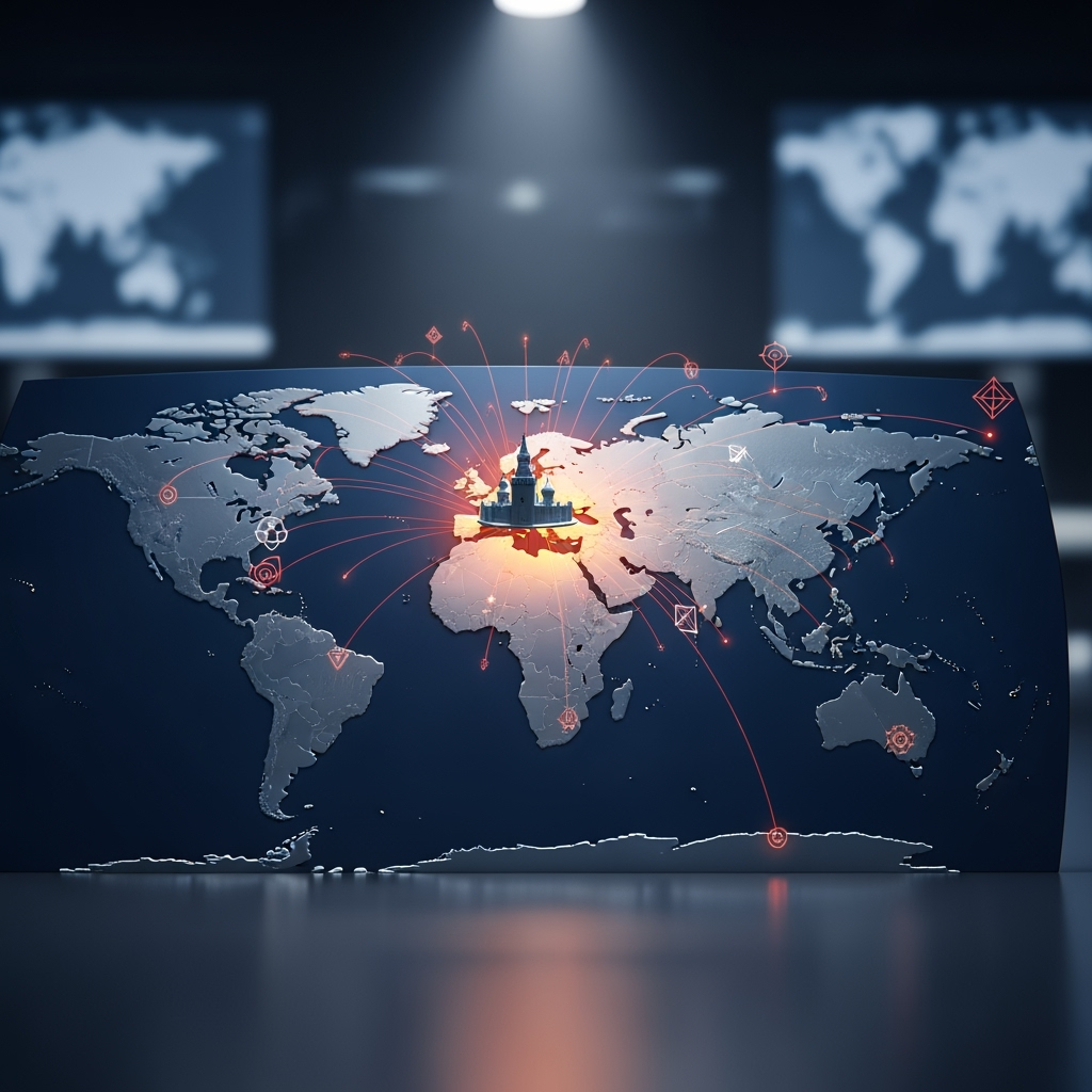 Illustration for: Russia's Strategic Global Positioning