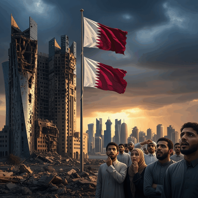 Illustration for: Tensions Rise After Israeli Aggression on Doha