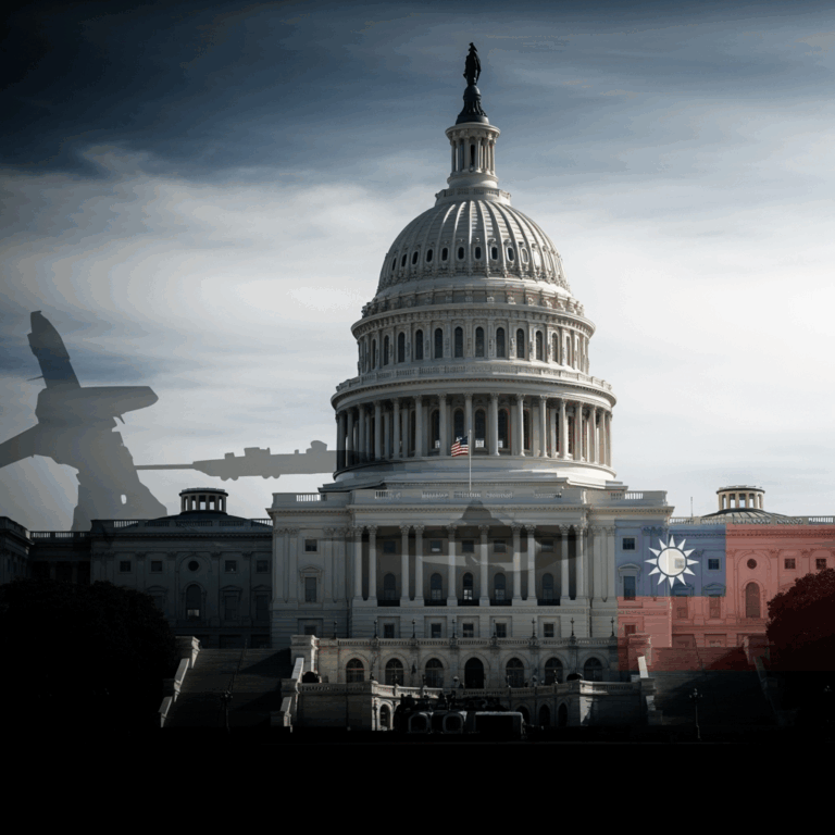 Illustration for: US Congress Considers $1 Billion Military Aid to Taiwan