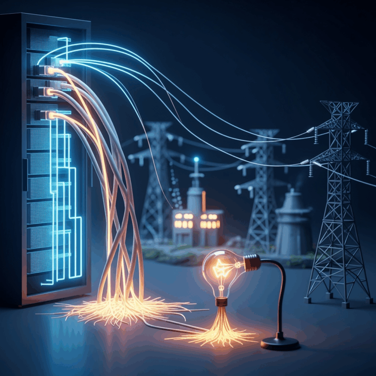 Illustration for: AI's Growing Energy Consumption Challenge