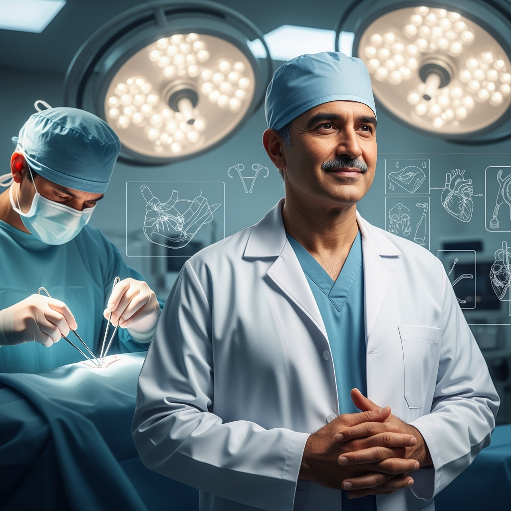 Illustration for: Legacy of Nazir Mohammed Kazi: A Pioneer in Surgery