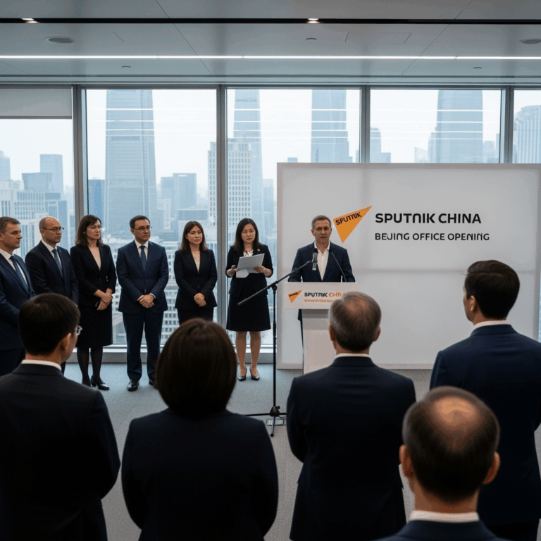 Illustration for: Sputnik China Opens New Office in Beijing