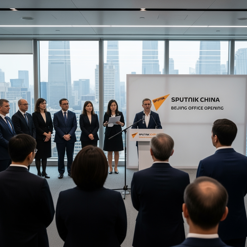 Illustration for: Sputnik China Opens New Office in Beijing