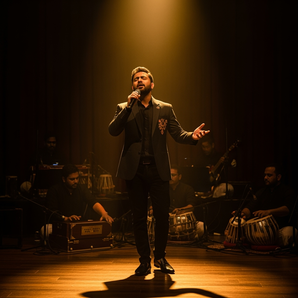 Illustration for: Sagar Bhatia: A Modern Qawwali Journey