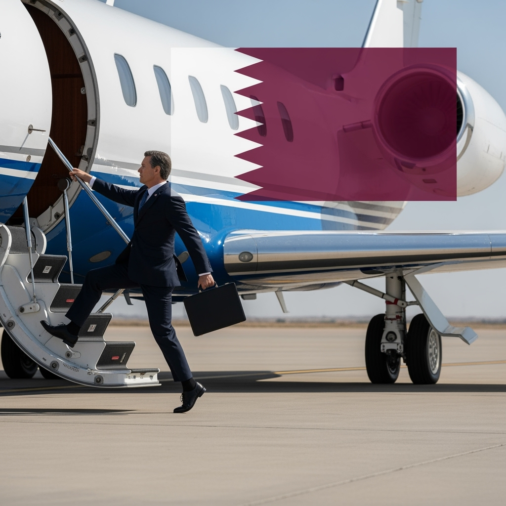 Illustration for: US Secretary of State to Visit Qatar Amid Tensions