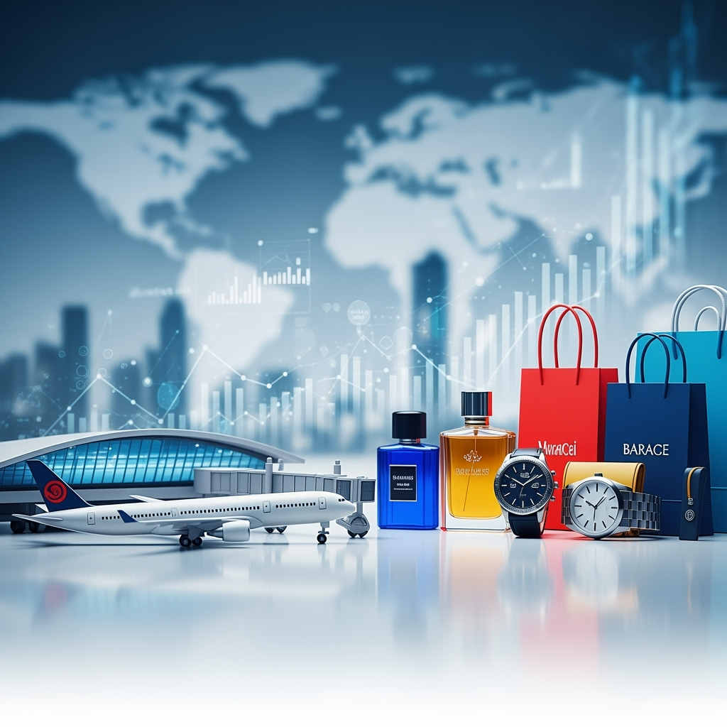 Illustration for: Transforming Travel Retail: Meeting the $9B Challenge