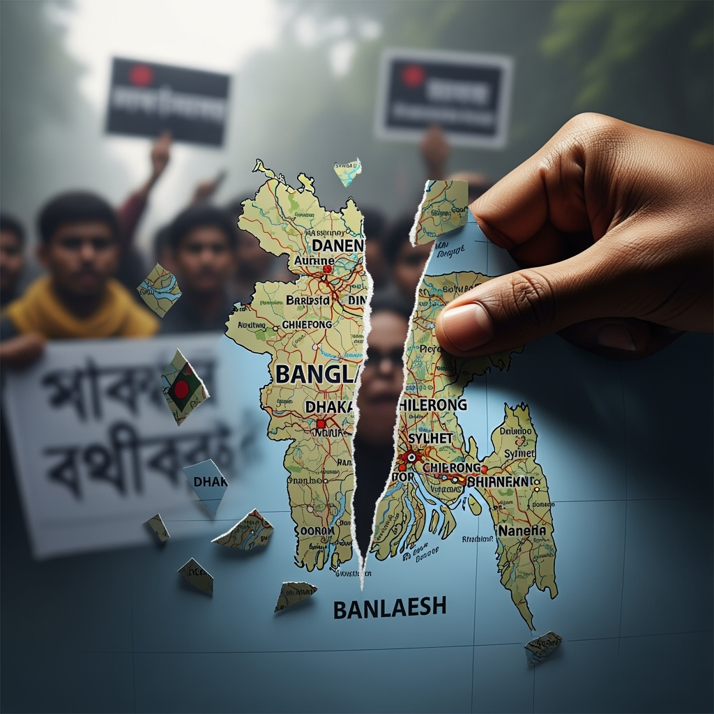 Illustration for: Bangladesh Faces Political Turmoil Ahead of Elections