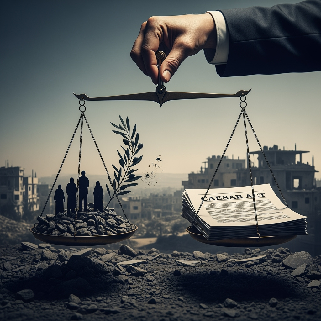 Illustration for: U.S. Sanctions Strategy in Syria: The Caesar Act