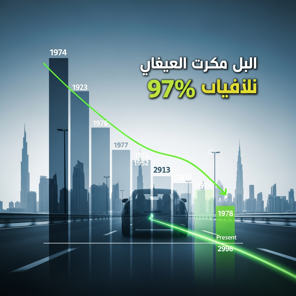 Illustration for: Dubai's Road Safety: Fatalities Drop by 97%