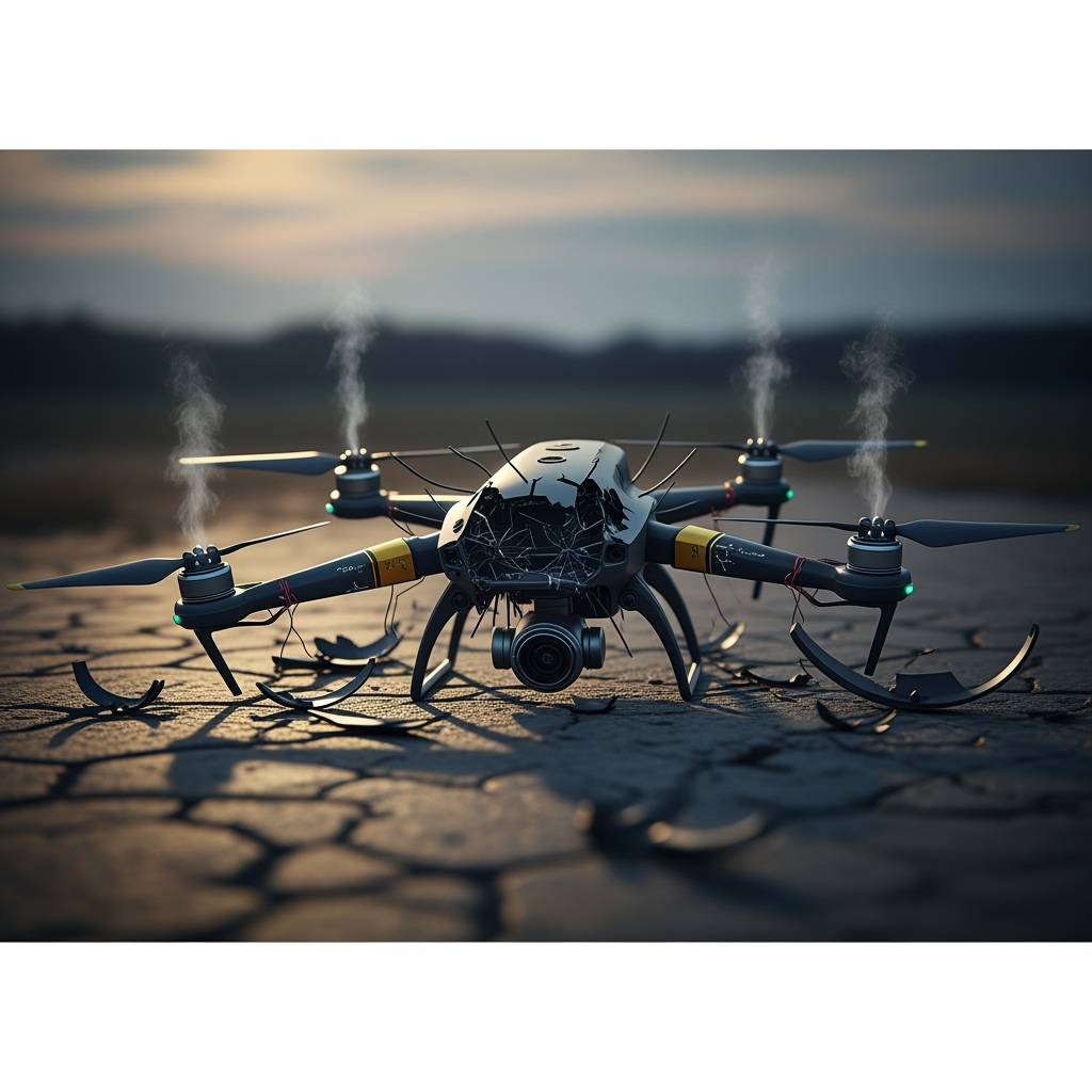 Illustration for: Russian Defense Destroys 8 Ukrainian Drones