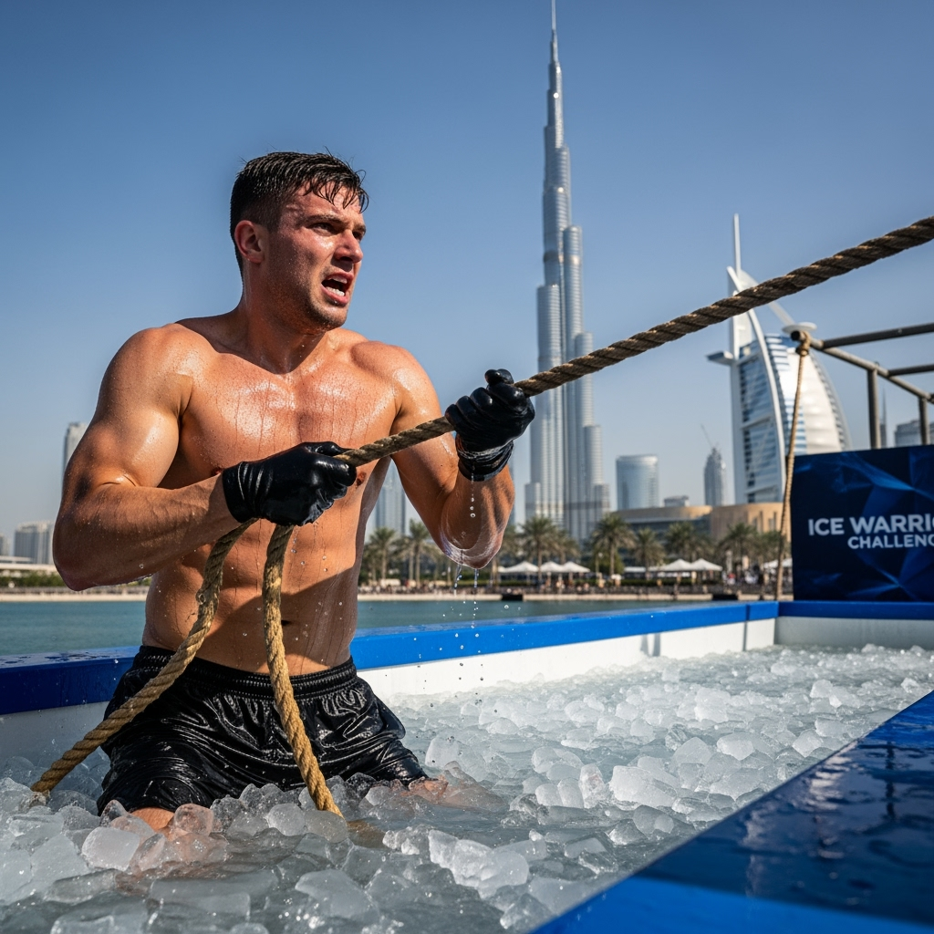 Illustration for: Experience the Ice Warrior Challenge in Dubai