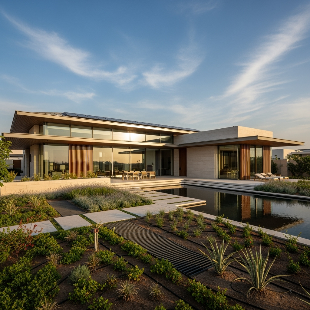 Illustration for: Dubai Villas: A Shift Towards Sustainable Luxury