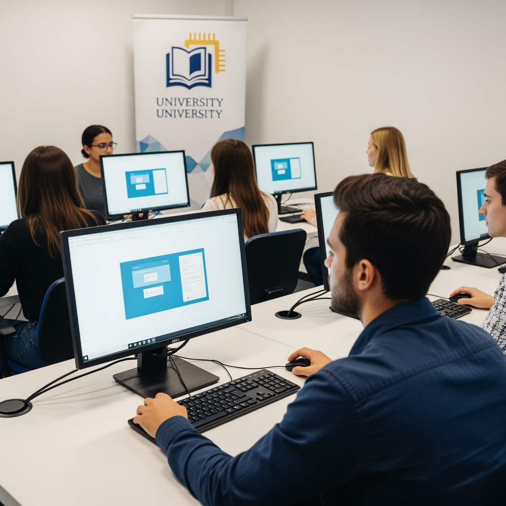 Illustration for: ICDL Tests Offered by University