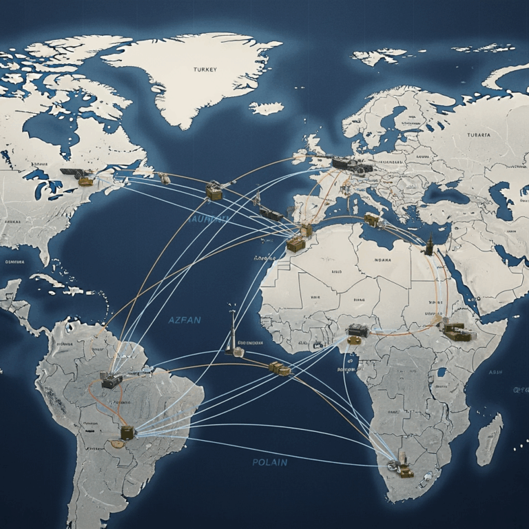 Illustration for: Azerbaijan's Arms Route to Ukraine Across Continents