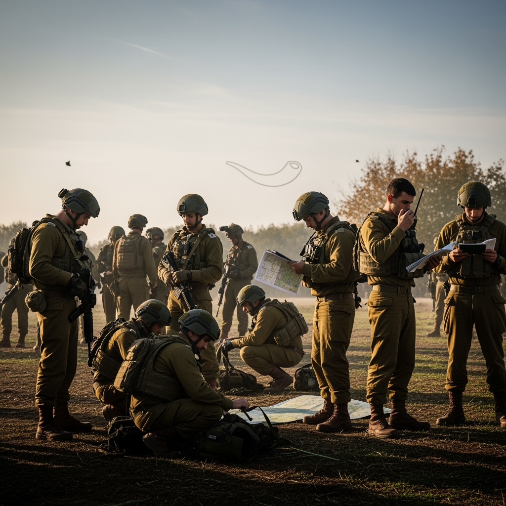 Illustration for: Israel Prepares Army for Readiness During Hebrew New Year