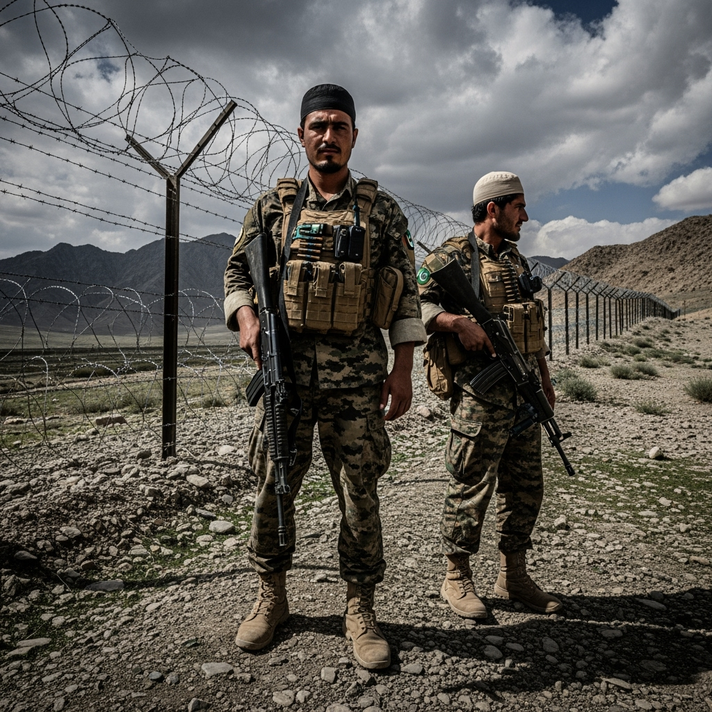 Illustration for: Pakistani Taliban Kill Two Troops Near Afghan Border