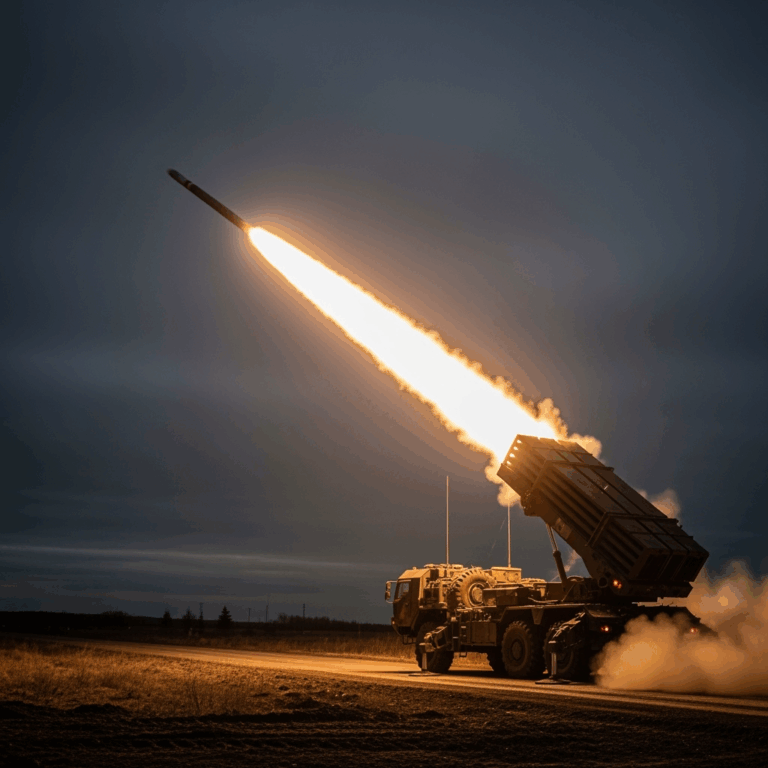 Illustration for: Russian Forces Target Ukrainian Site with Tornado-S