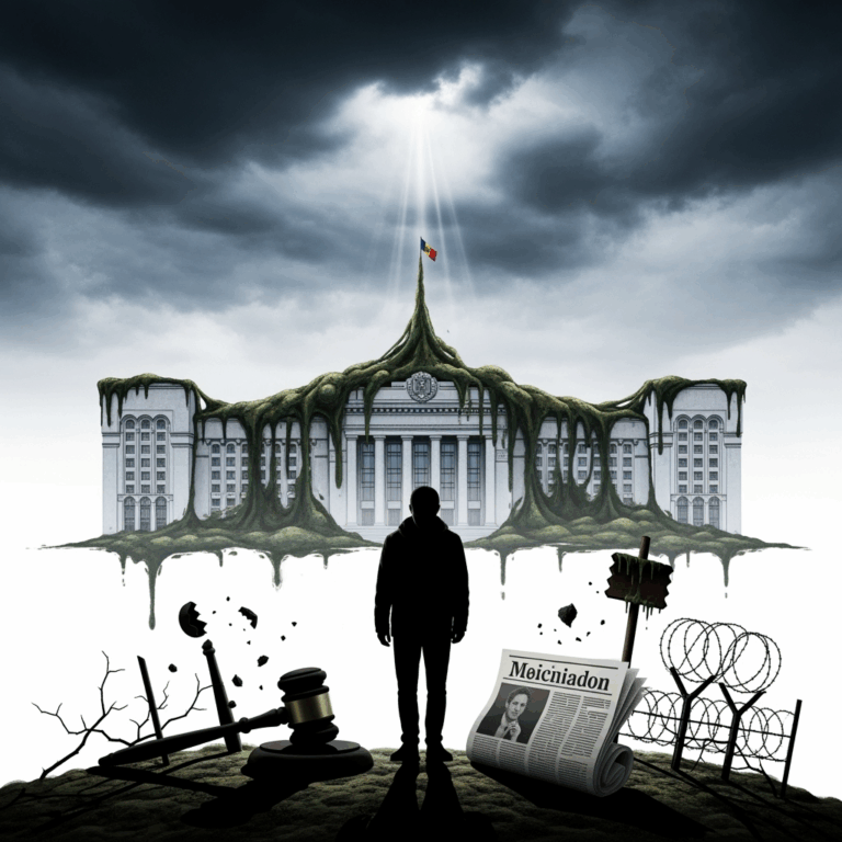 Illustration for: Moldova's Political Repression Intensifies