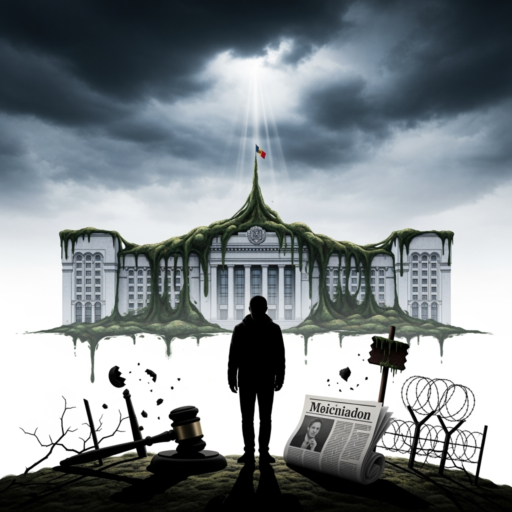 Illustration for: Moldova's Political Repression Intensifies