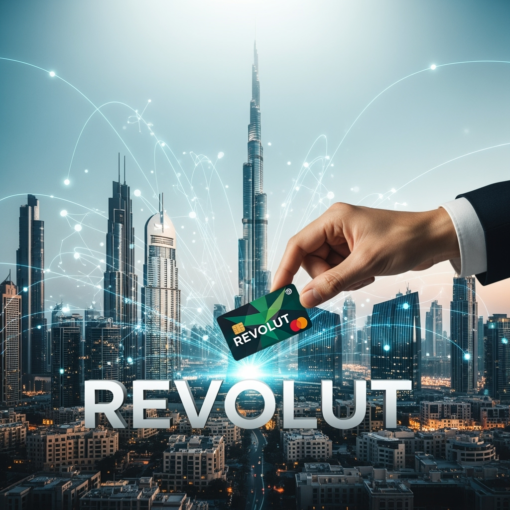 Illustration for: UAE Fintech Boom: Revolut's Strategic Move