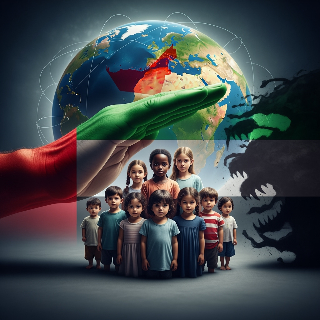 Illustration for: UAE Leads Global Crackdown on Child Exploitation