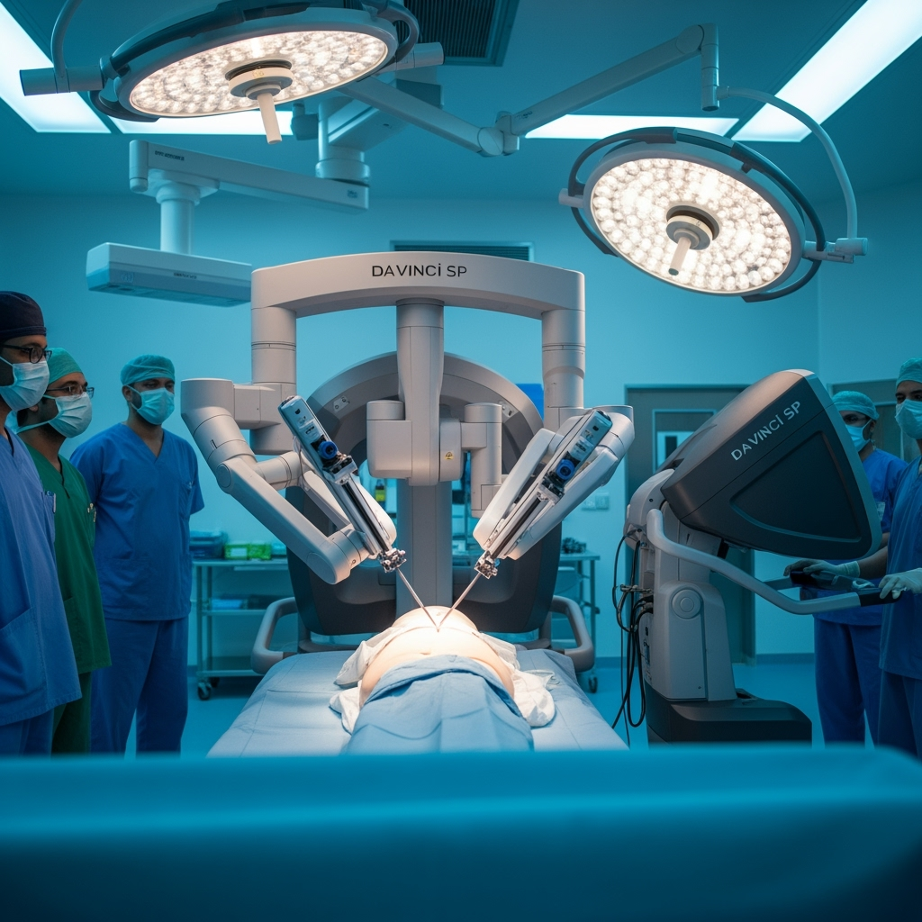 Illustration for: American Hospital Dubai Leads with Da Vinci SP